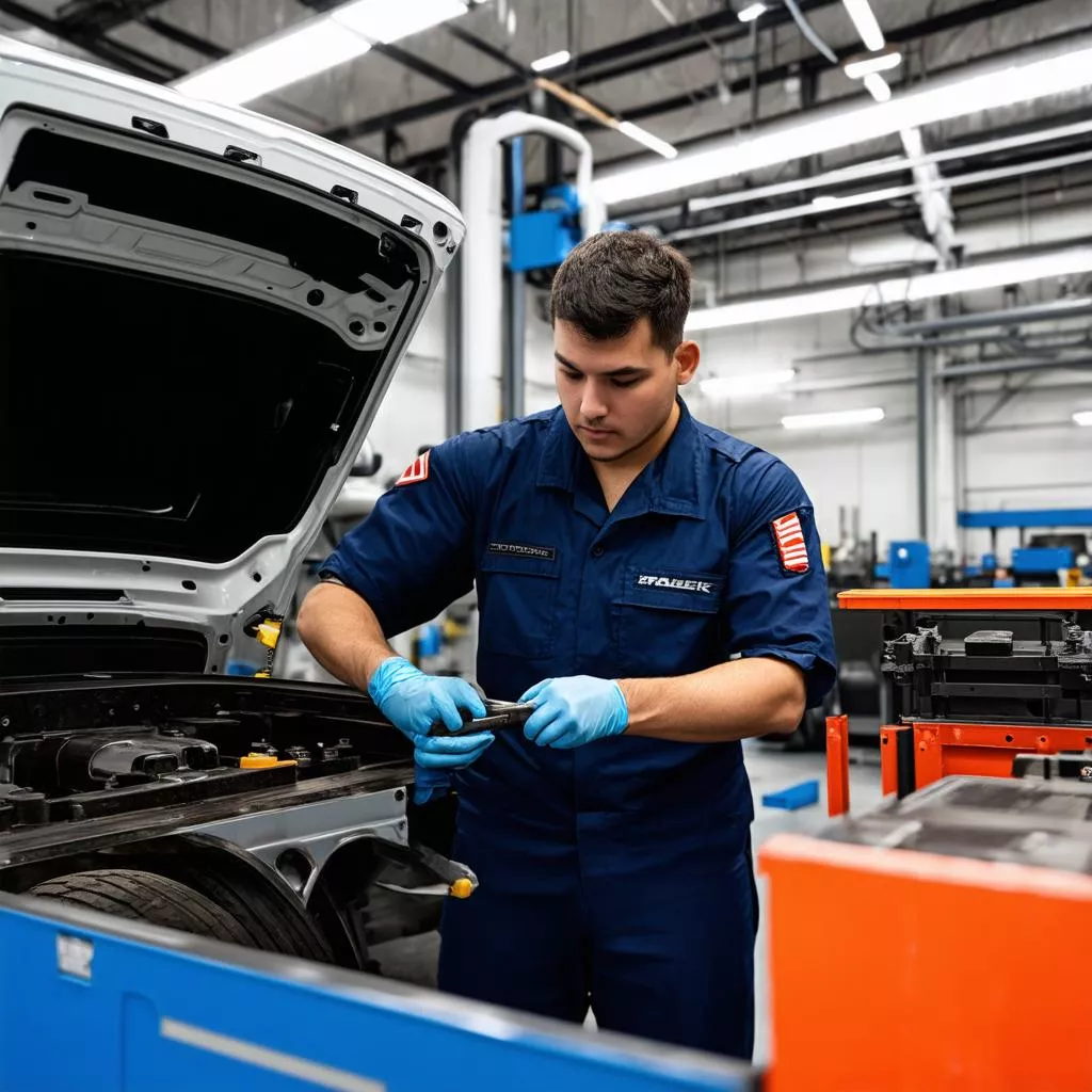 Kỹ thuật viên lắp ráp ô tô: Nghề “hot” với tương lai rộng mở tại Xe Tải Hà Nội