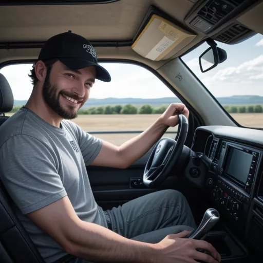 二手牵引车试驾