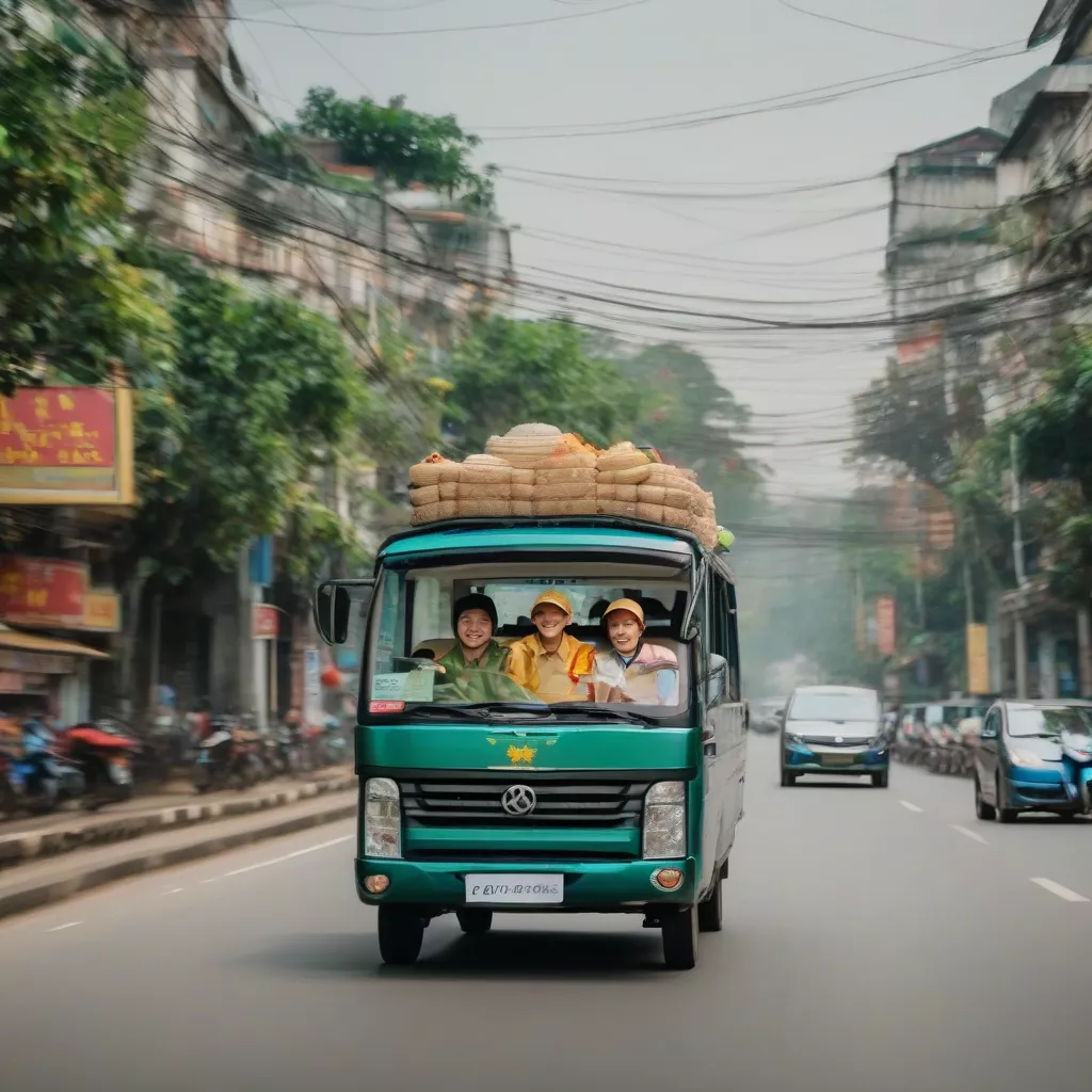 Lái xe ô tô 16 chỗ tại Hà Nội