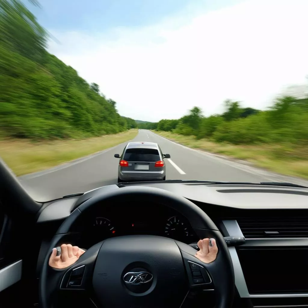 Sicheres Fahren eines Lkw