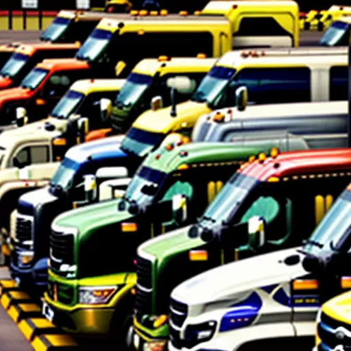 Close up of gear shift in a manual transmission car