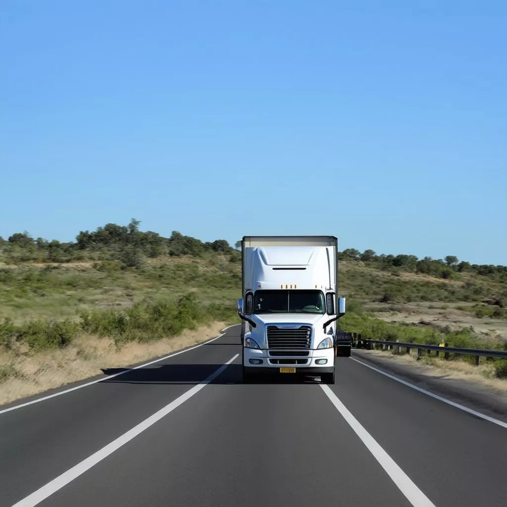 Safe truck driving practices