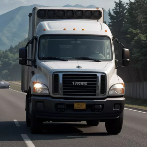 안전한 트럭 운전