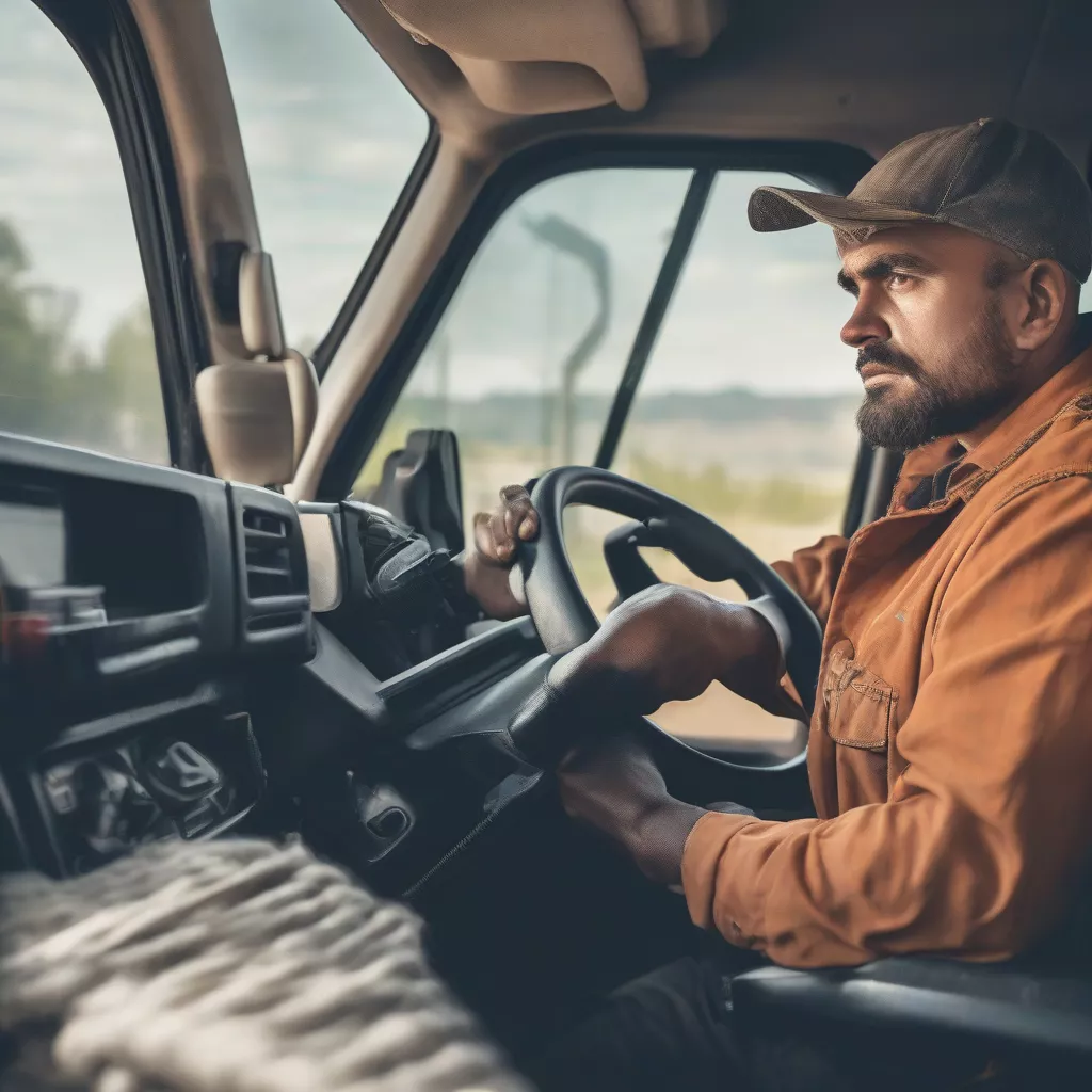 안전하게 트럭 운전하기