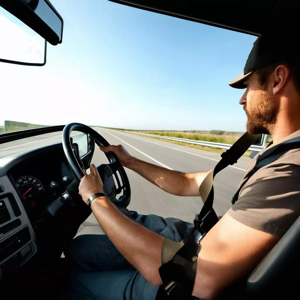 Lái xe tải an toàn