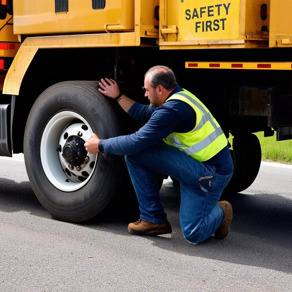 Lái xe tải an toàn