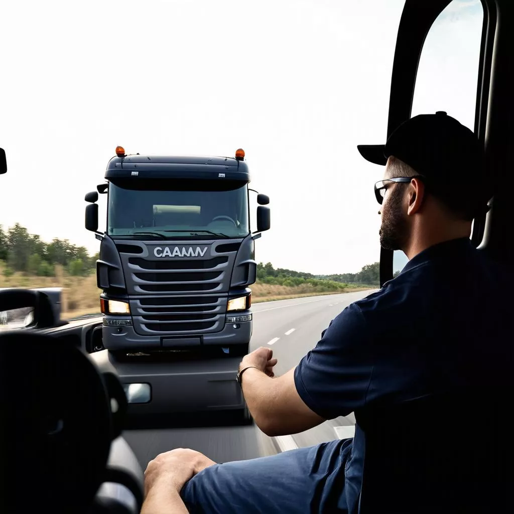 安全驾驶卡车