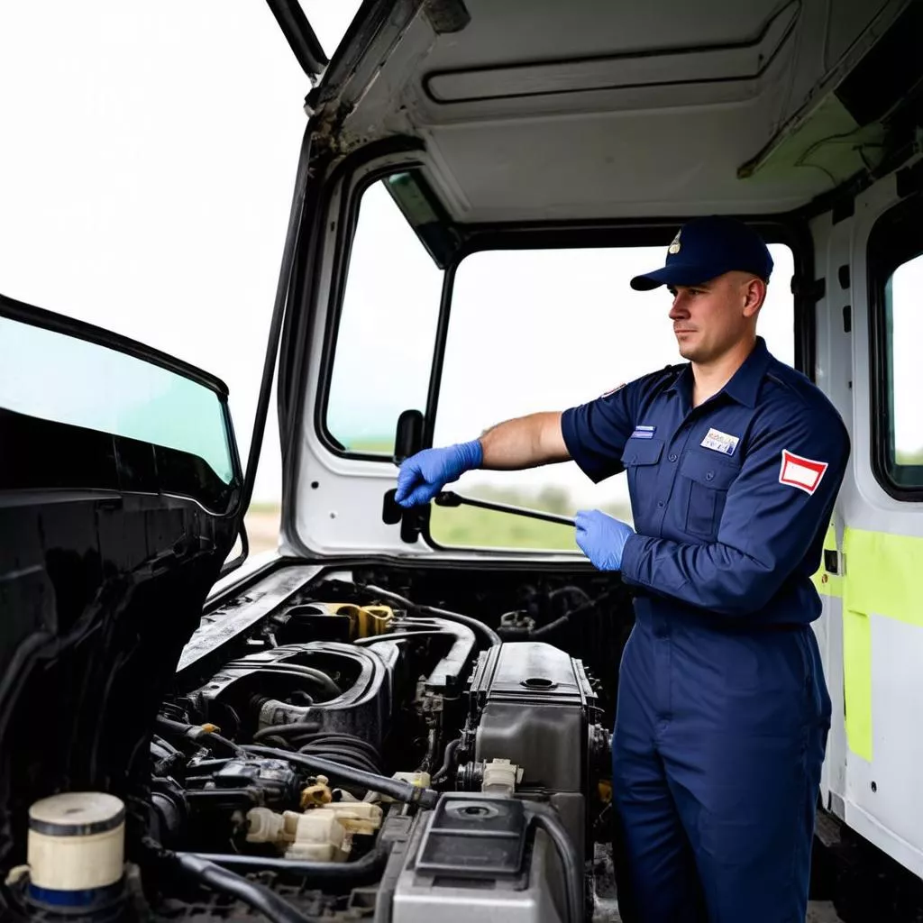 Lài xe tải an toàn