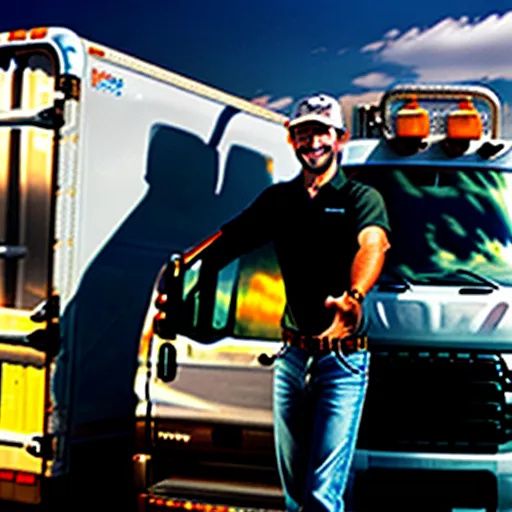 Driver of a refrigerated truck