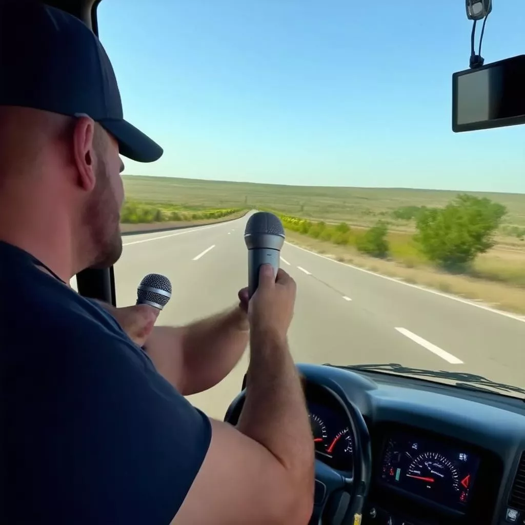 Giải tỏa căng thẳng trên mọi nẻo đường với bài hát lái ô tô karaoke