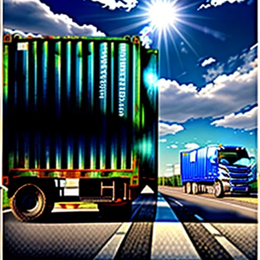 Truck driver for commercial transportation