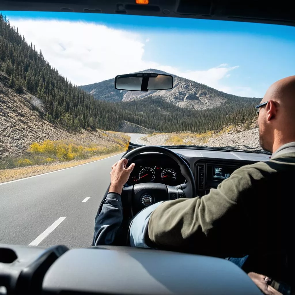 Lái Xe Tải Số Sàn