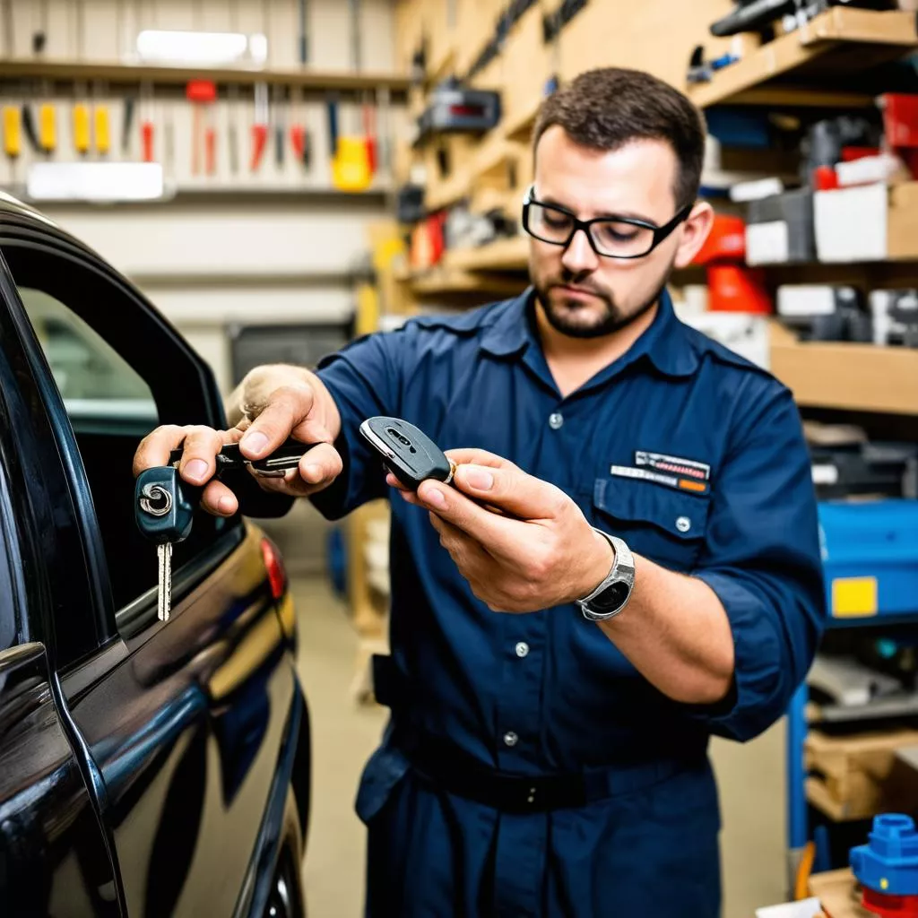 Làm Lại Chìa Khóa Ô Tô: Nỗi Lo "Mất Cả Chì Lẫn Chài" Và Giải Pháp Tối Ưu Tại Hà Nội