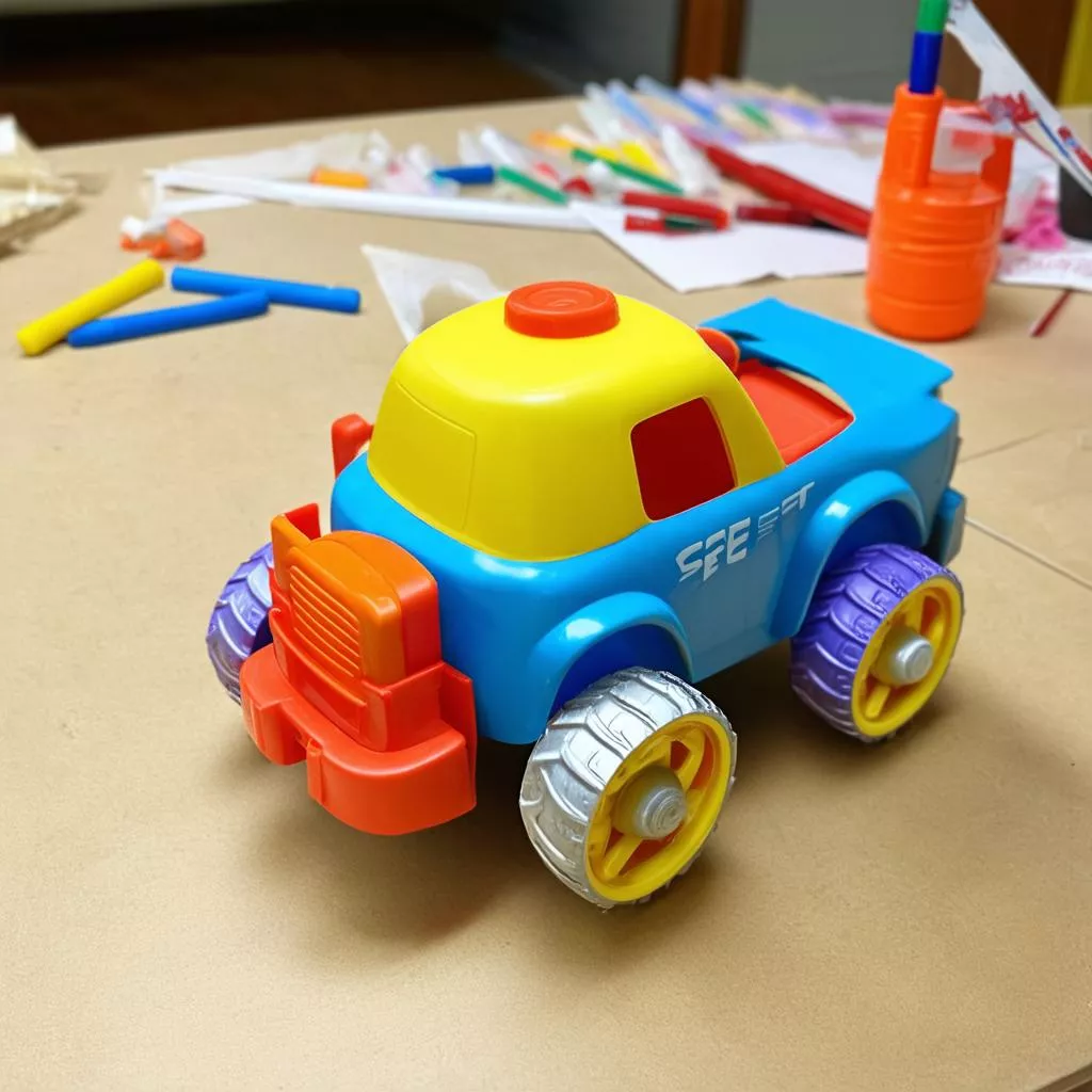 DIY Toy Car from Plastic Bottles: Turning Trash into Treasure
