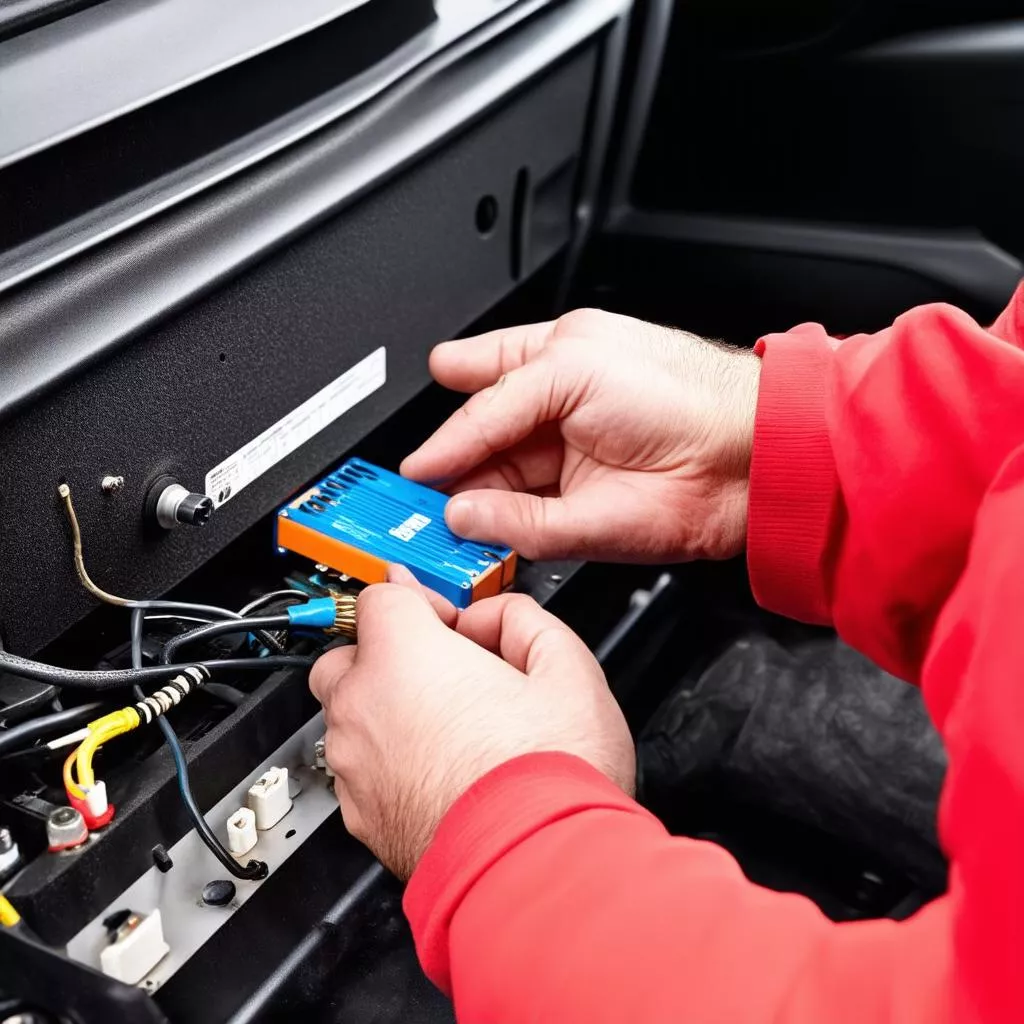 Car Amplifier Installation