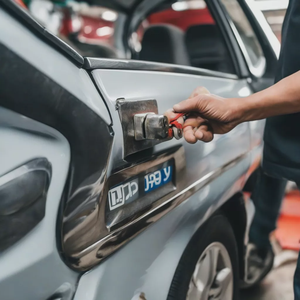 Lắp đặt bộ hít cửa ô tô