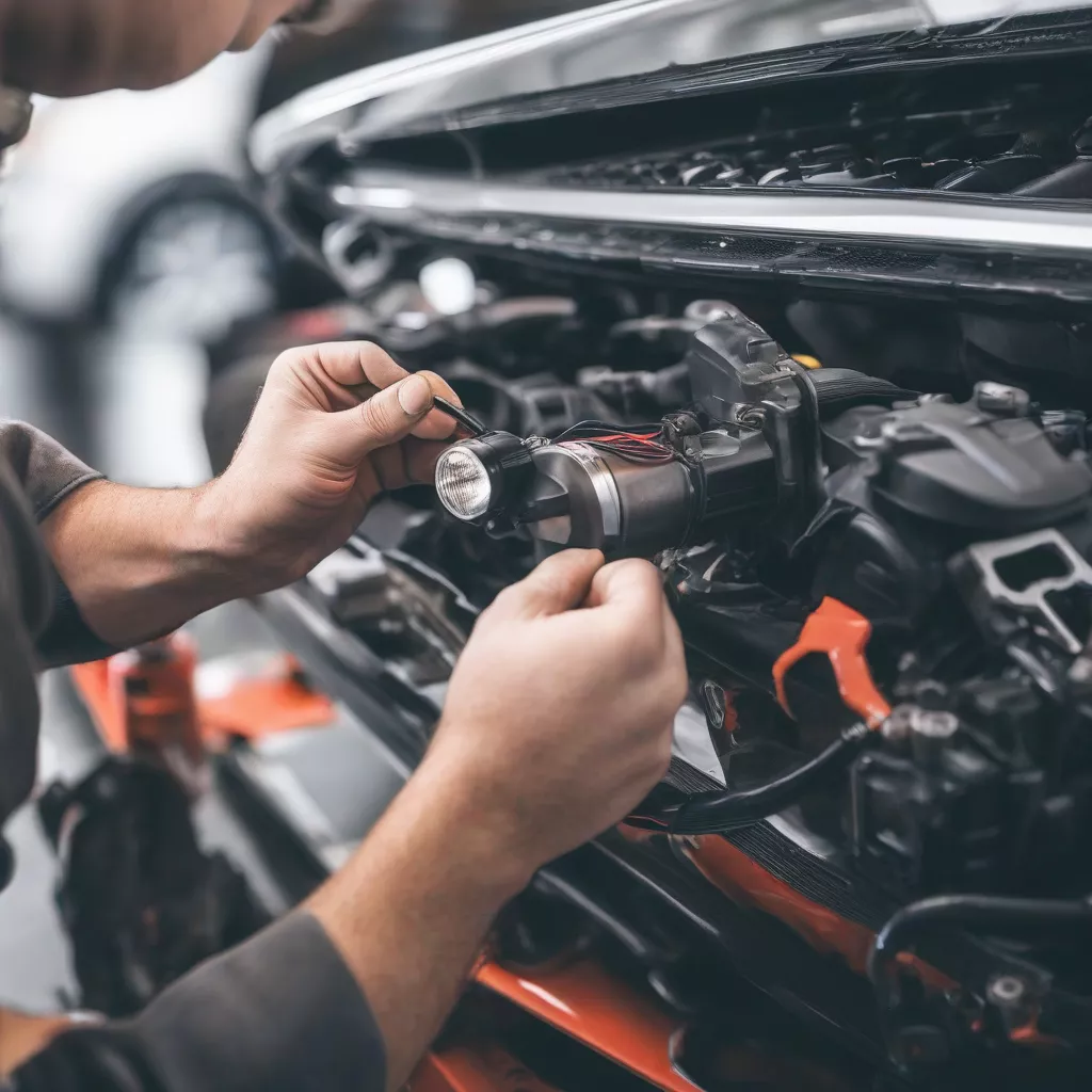 Lắp đặt bóng đèn led pha ô tô