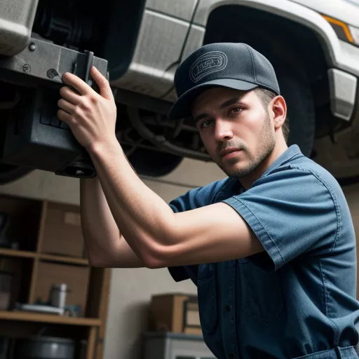 Lắp đặt bót lái xe tải