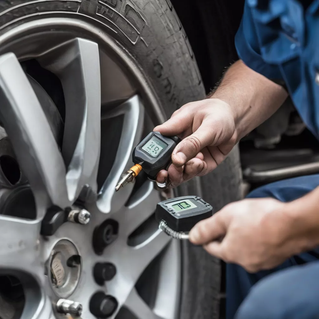 Lắp đặt cảm biến lốp xe tải