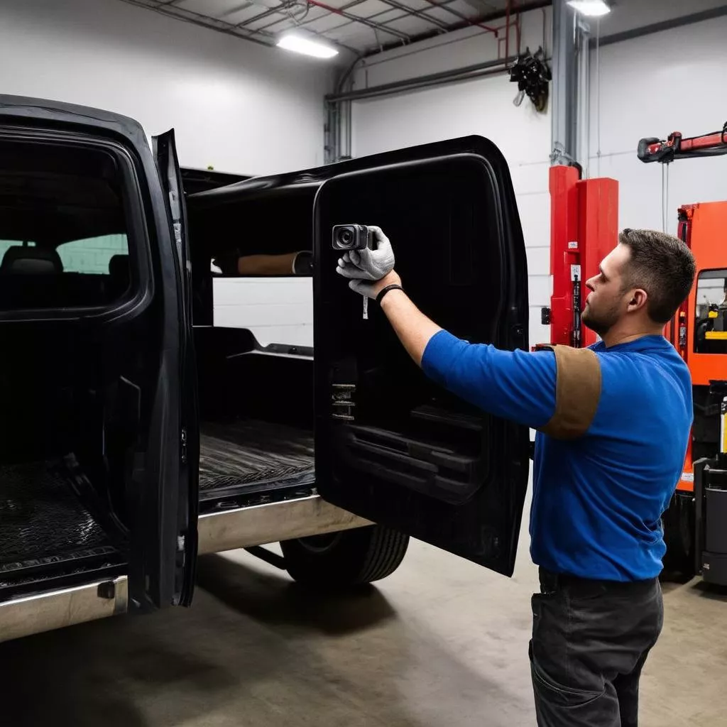 360 car camera installation for trucks in Hanoi