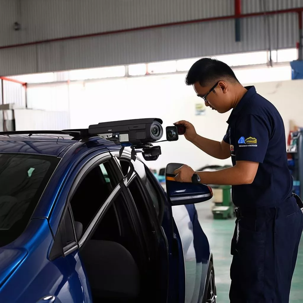 Lắp đặt camera 360 ô tô tại Hà Nội