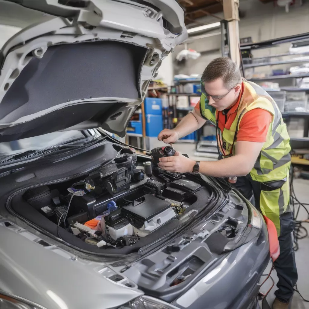 Installation d'une caméra embarquée