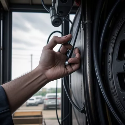Installation caméra recul pour camion