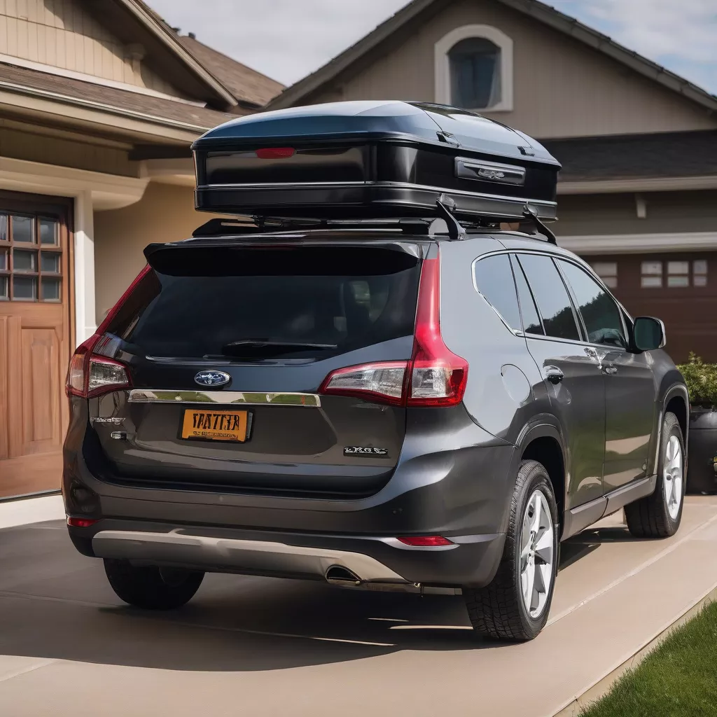 Montage einer Dachbox zu Hause