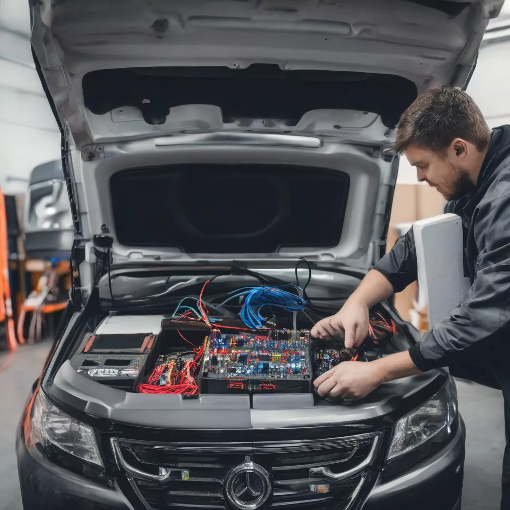 Truck Audio System Installation in Hanoi