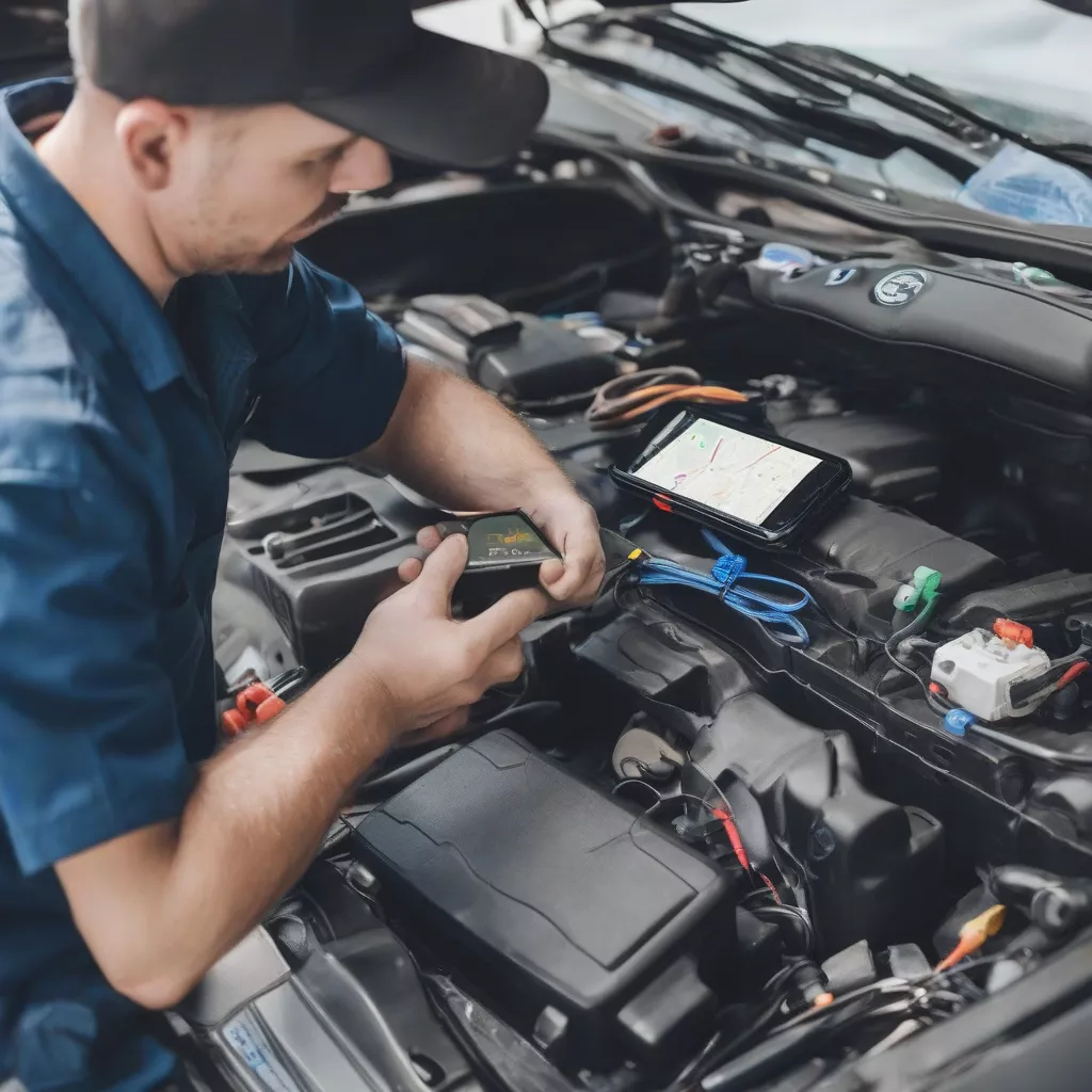 Vehicle GPS tracker installation