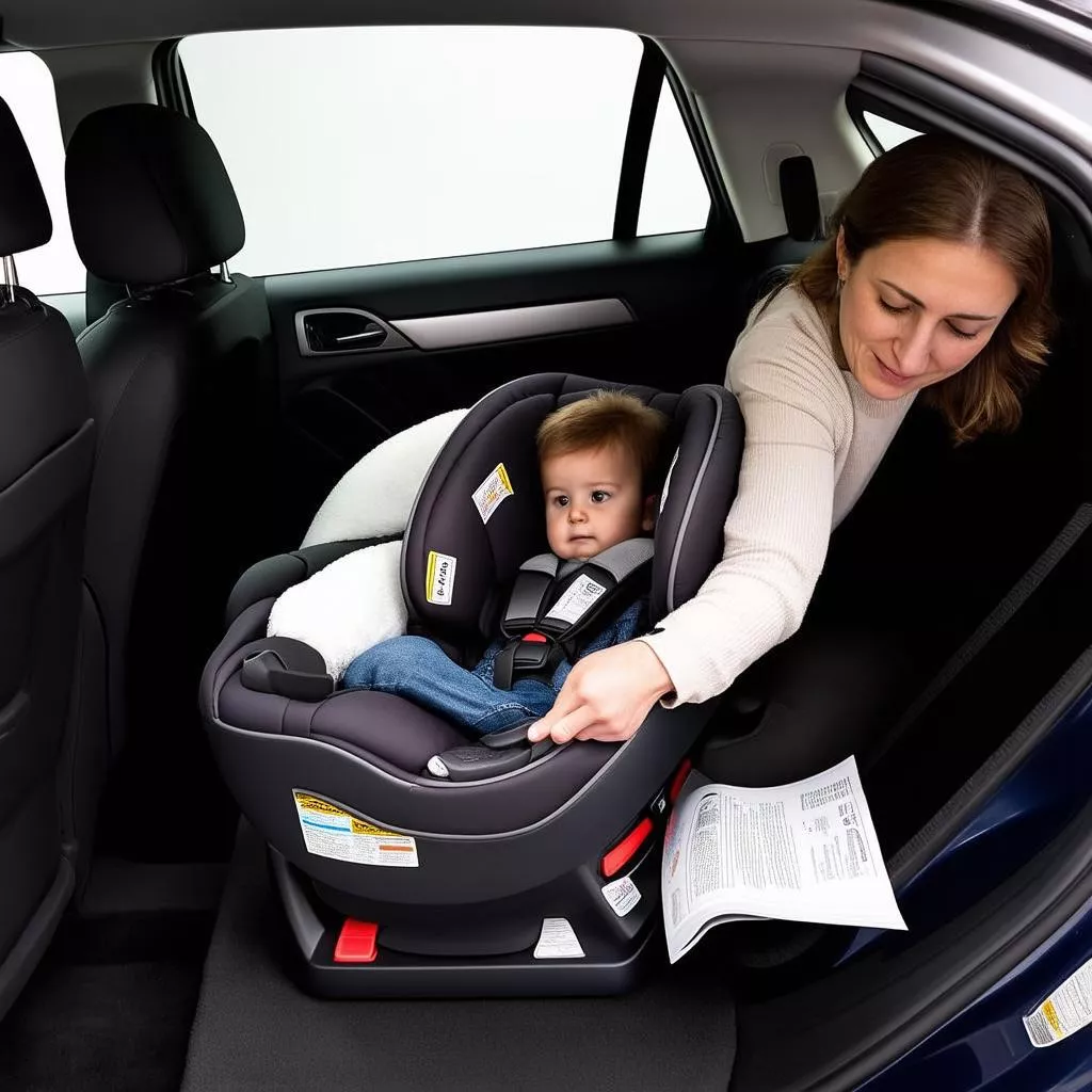 How to Install a Child Car Seat Safely