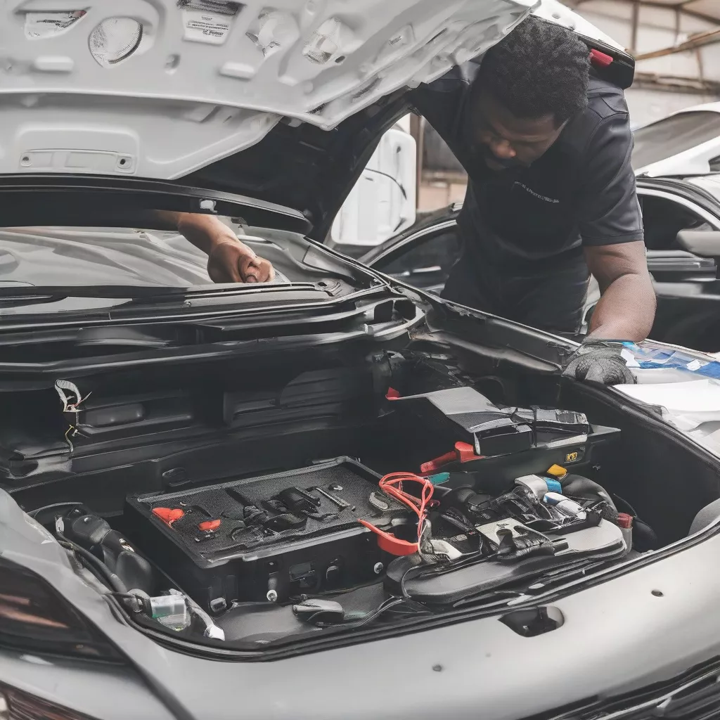 Lắp đặt hộp đen ô tô