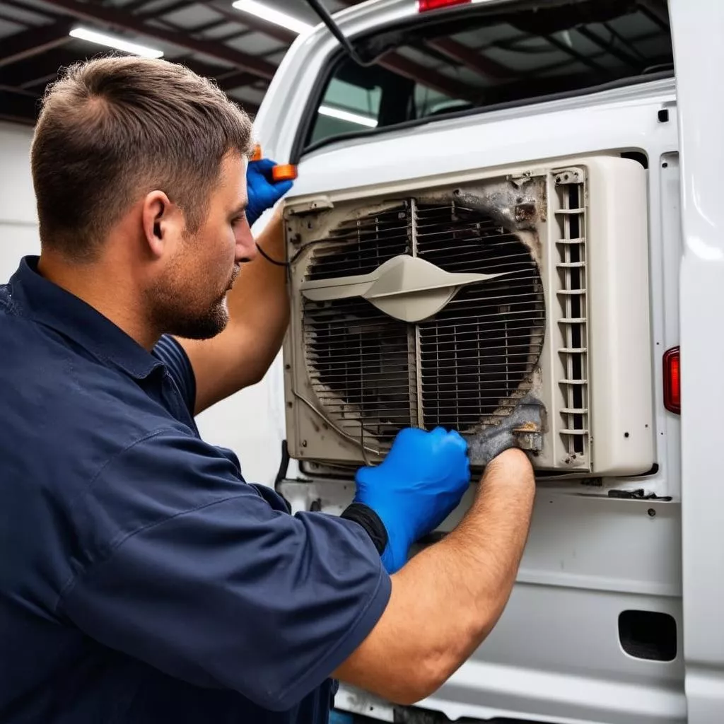 안손 자동차 에어컨 설치