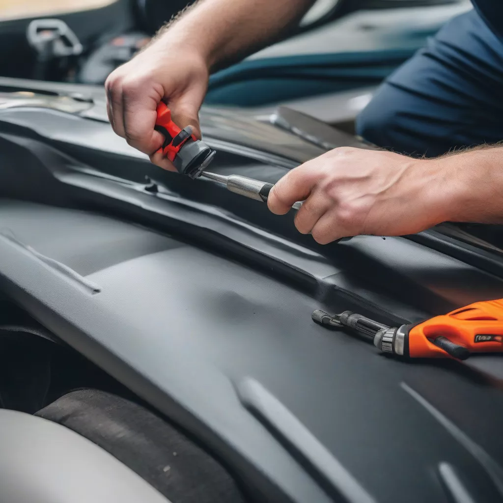 Truck Side Step Installation