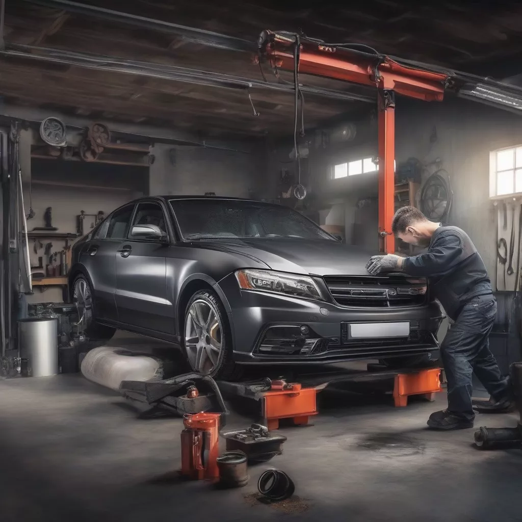 Lắp đặt phớt ô tô tại Gara