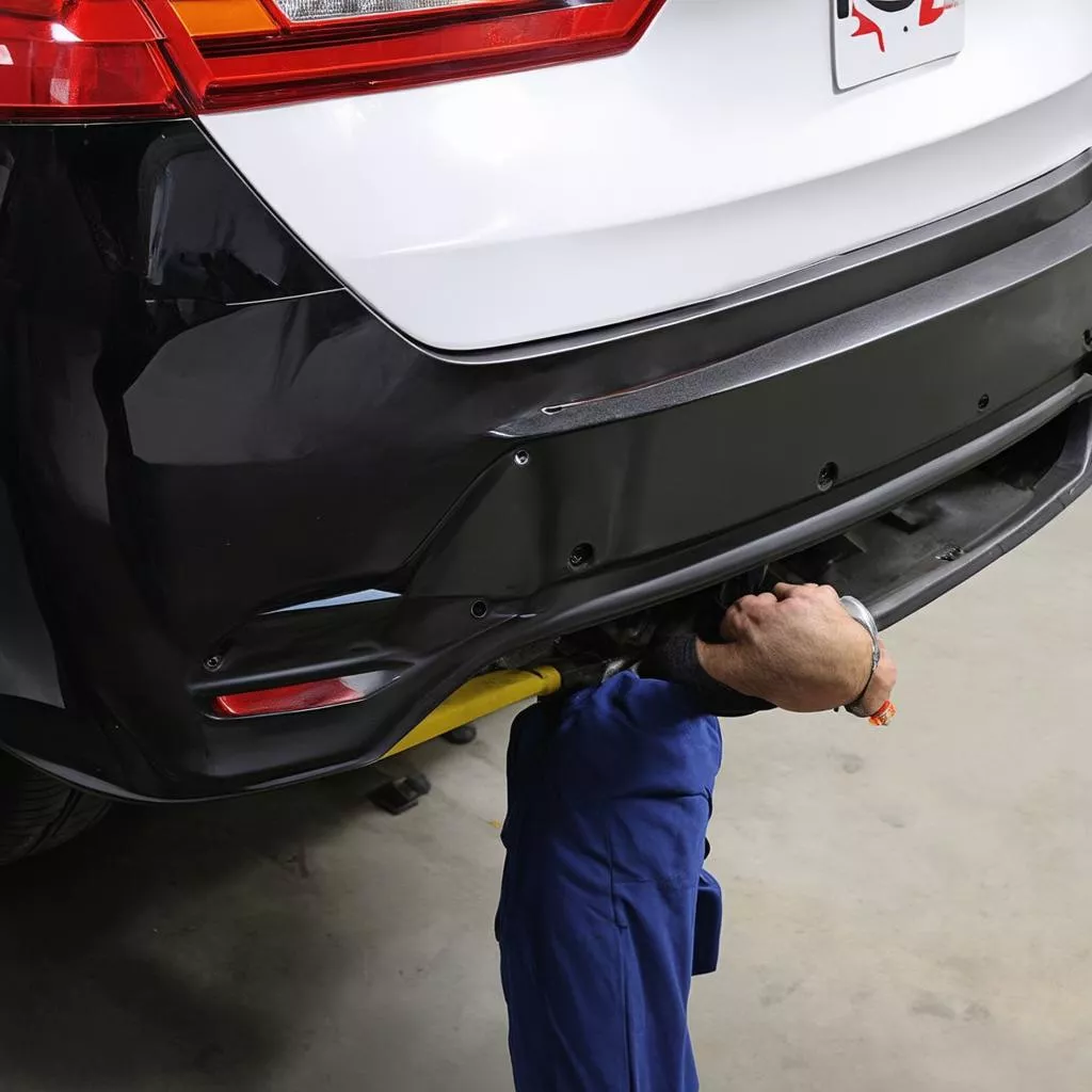 Lắp đặt tấm chắn ô tô