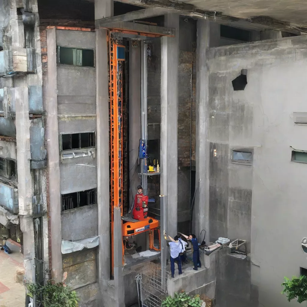 Lắp đặt thang máy tải ô tô tại Hà Nội