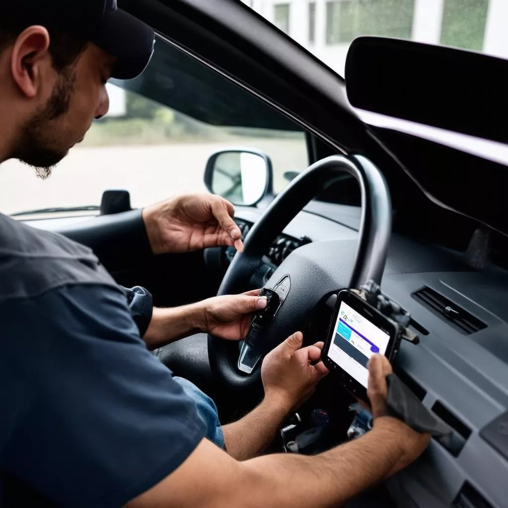 Vehicle Tracking Device Installation