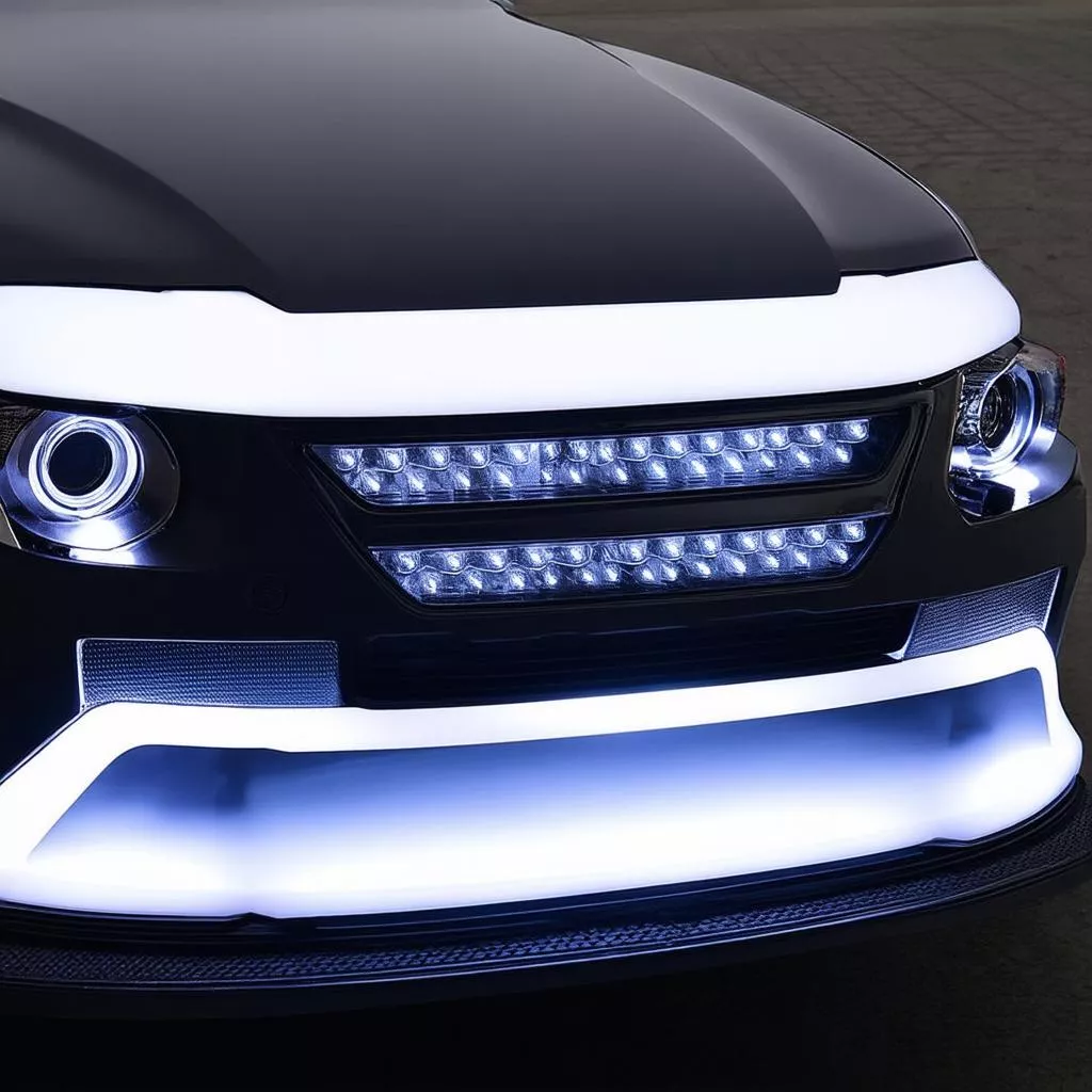 Lắp Đèn Cản Ô Tô: Nâng Tầm Phong Cách, An Toàn Cho Xế Yêu