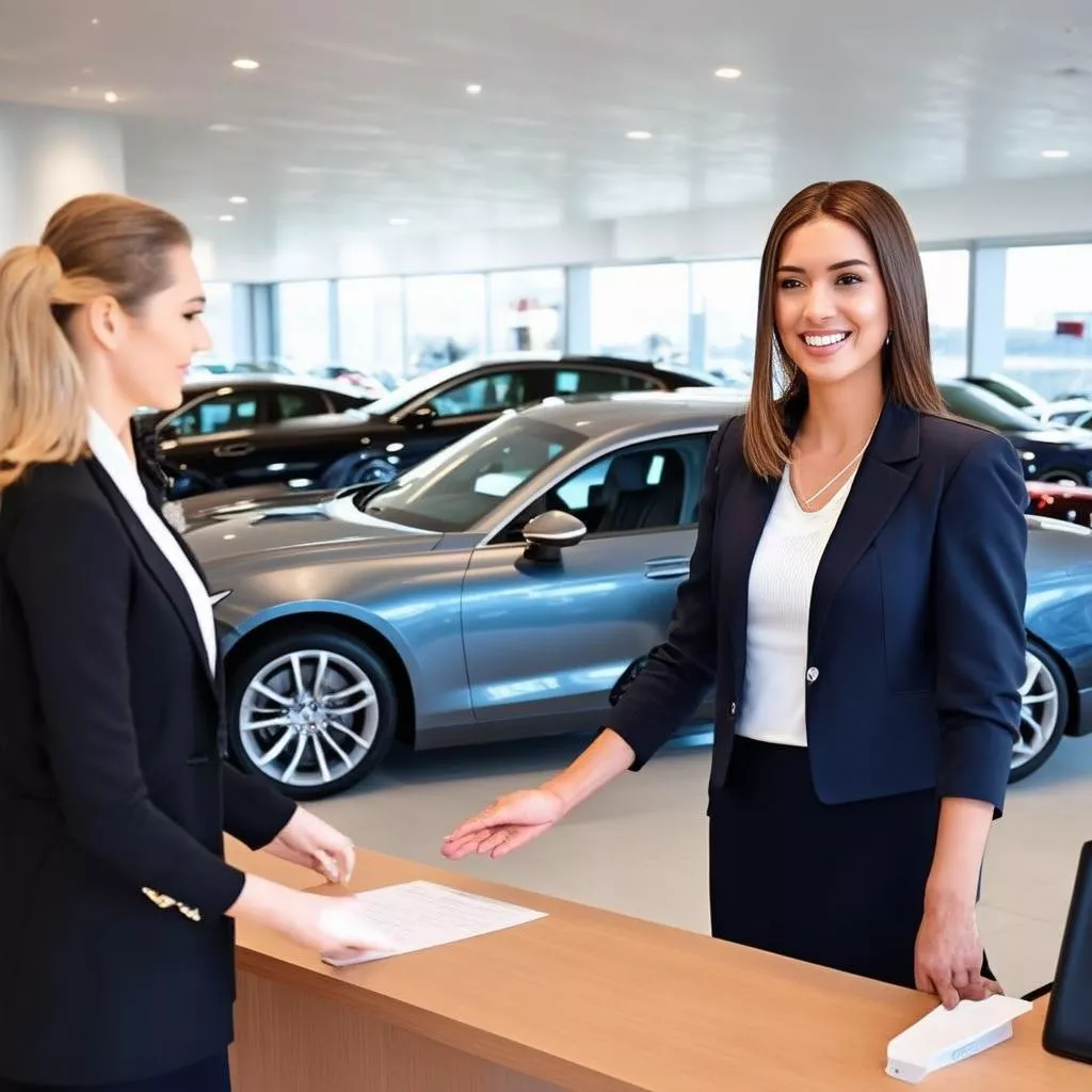 The Welcoming Smile of Truck Showroom Receptionists: A Key to Success