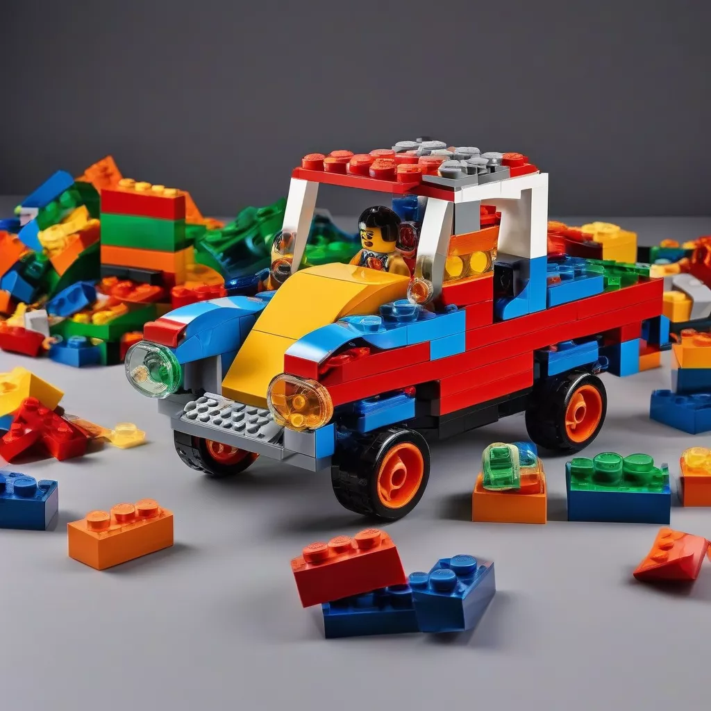 Thỏa Sức Khám Phá Thế Giới Xe Cộ Với Lego Lắp Ráp Xe Ô Tô
