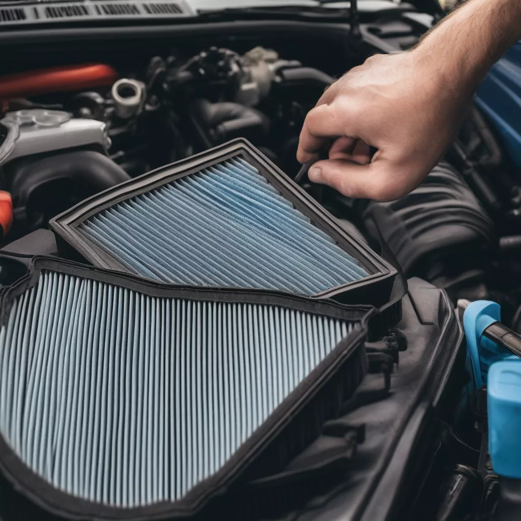 Filtre à air : le poumon de votre camion