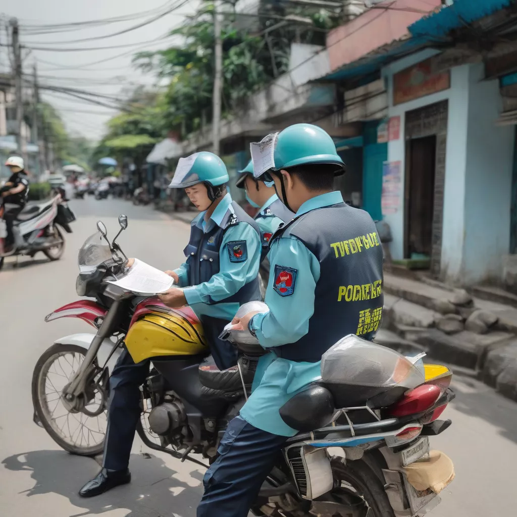 Những lỗi bị giam xe máy thường gặp và cách xử lý