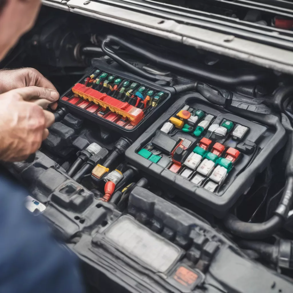 Kiểm tra cầu chì xe tải