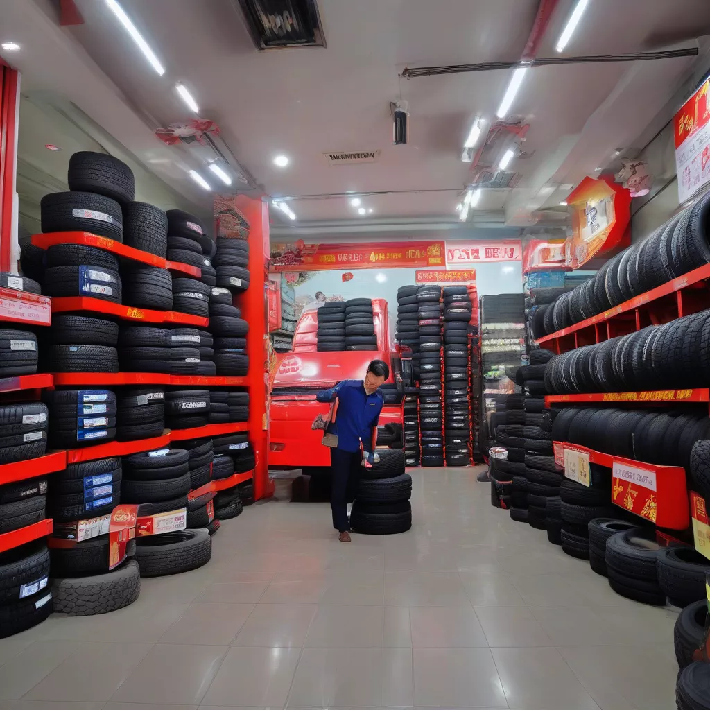 Truck tires at XE TẢI HÀ NỘI