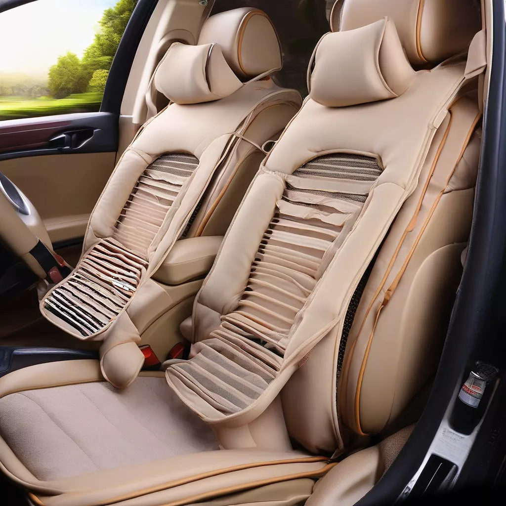 Lót Ghế Ô Tô Làm Mát: Giải pháp “nóng” cho ngày hè oi bức