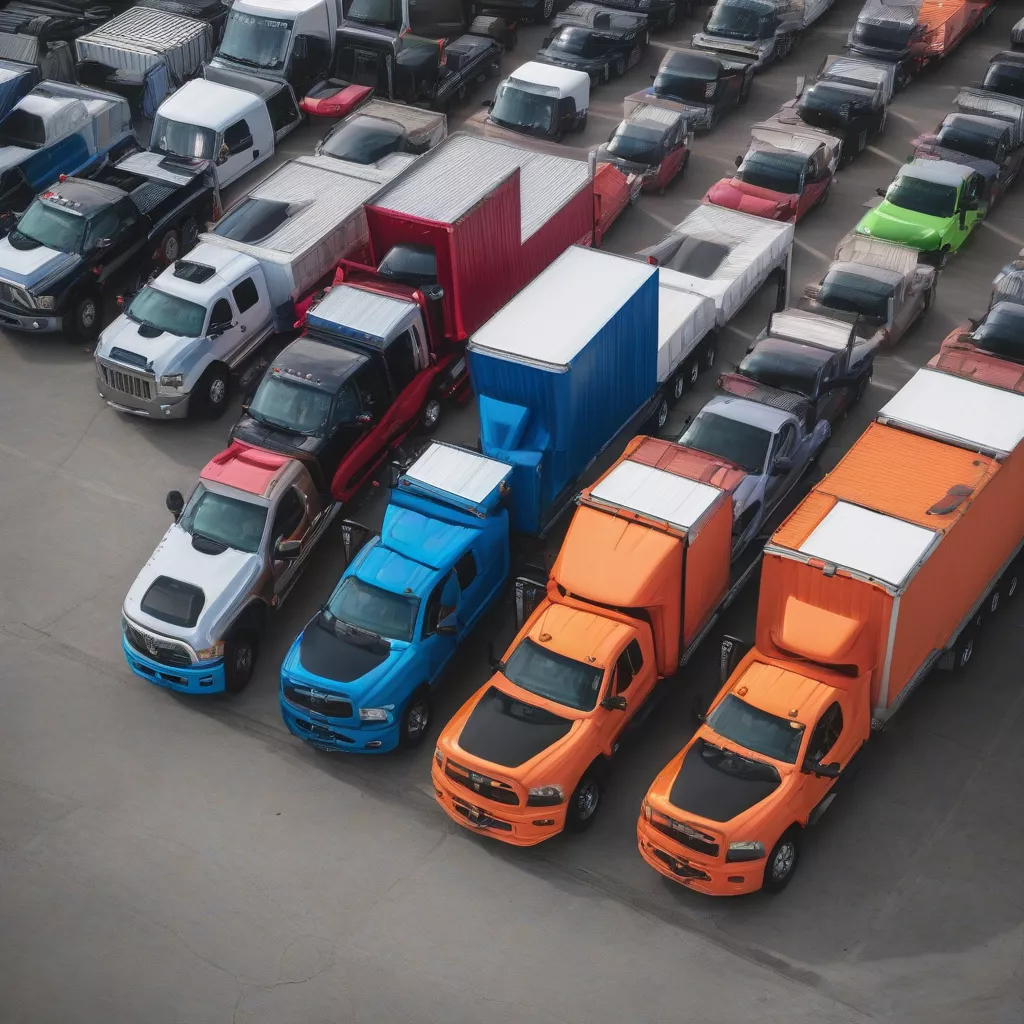 Choosing a truck color based on Feng Shui