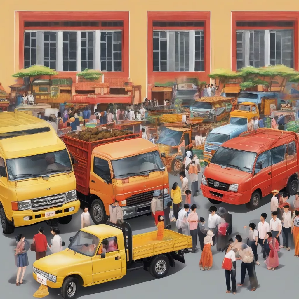 Choosing a Truck at Hanoi Trucks