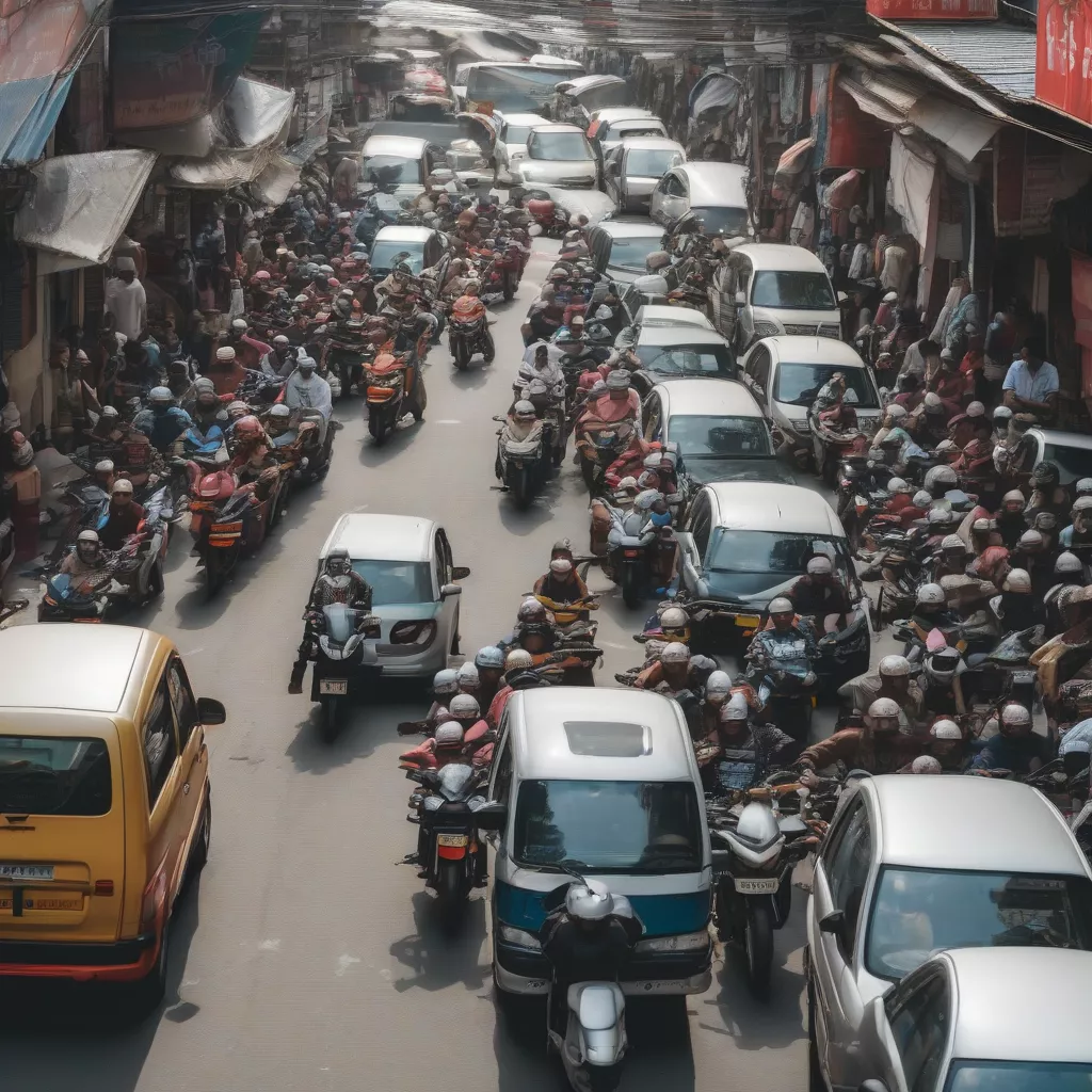 Lưu ý khi lái xe trong đô thị