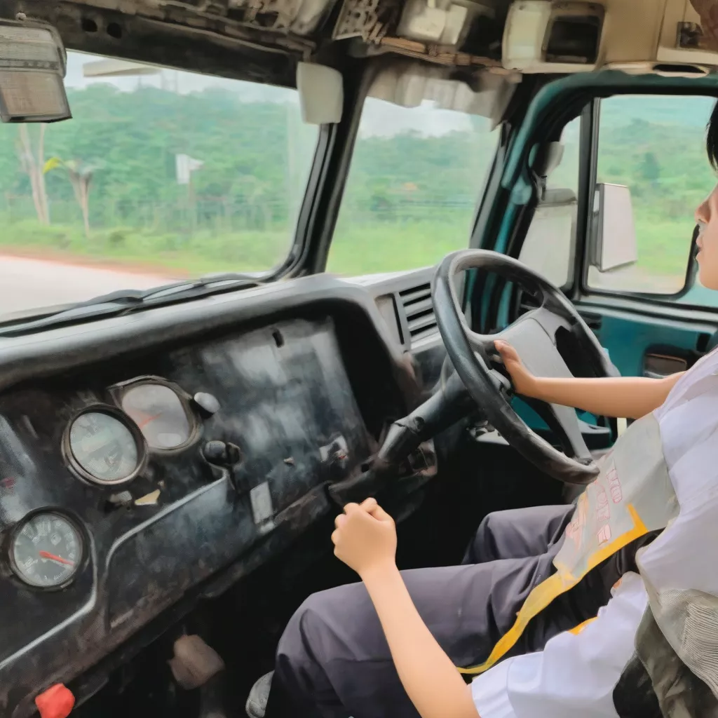 Luyện tập lái xe tải cùng Xe Tải Hà Nội